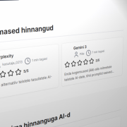 Müüa leht tehismõistus.ee/tehismoistus.ee koos veebilehega, mis koondab AI-si