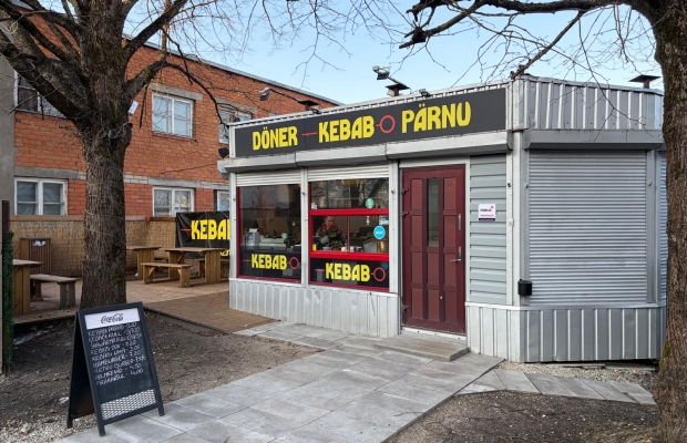 Müüa teisldatav kiosk (ca26m2) wc-ga