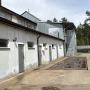 Alcohol plant, 60 ton scales, railway, wells, natural gas