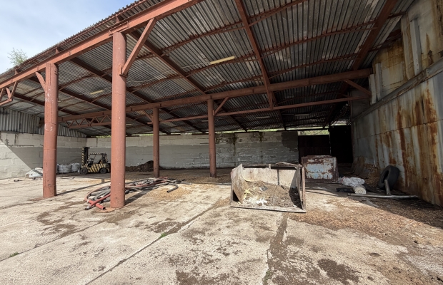 Alcohol plant, 60 ton scales, railway, wells, natural gas
