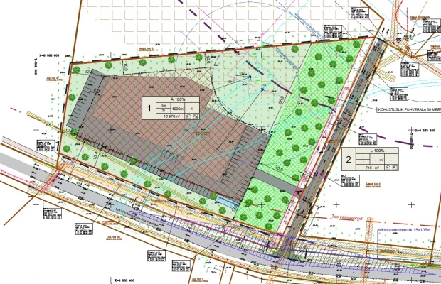 Lembi tee 1 ärimaa 4000 m2 hoone ehituseks - soodsaim ärimaa Tallinna lähipiirkonnas!