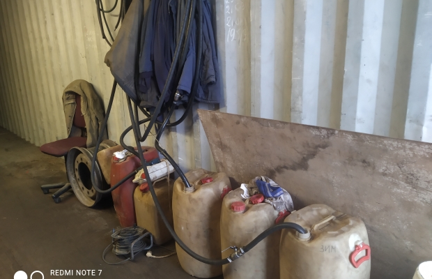 Konteinerite rent kaitsealal