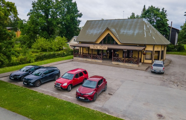 Tegutsev pubi Rapla kesklinnas – hoone, maa, inventar ja seadmed