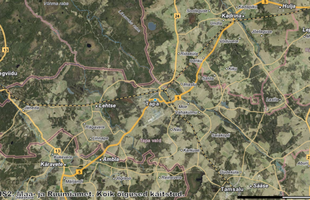 Müüa maatükk, ärimaa - Suve tn 5, Tapa linn, Tapa vald, Lääne-Virumaa