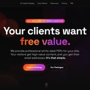 Leadsmagnet.store web portal (digital products e-store) OFFER PRICE!